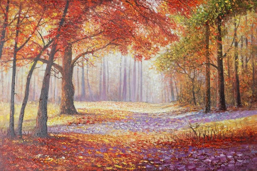 Landscape artwork by Asif Ghayaz