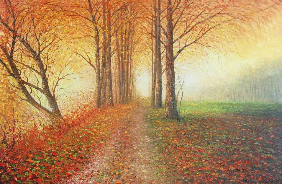 Landscape artwork by Asif Ghayaz