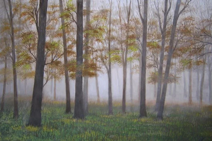 Landscape artwork by Asif Ghayaz