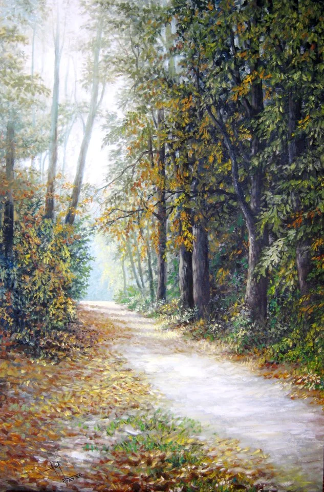 Landscape artwork by Asif Ghayaz