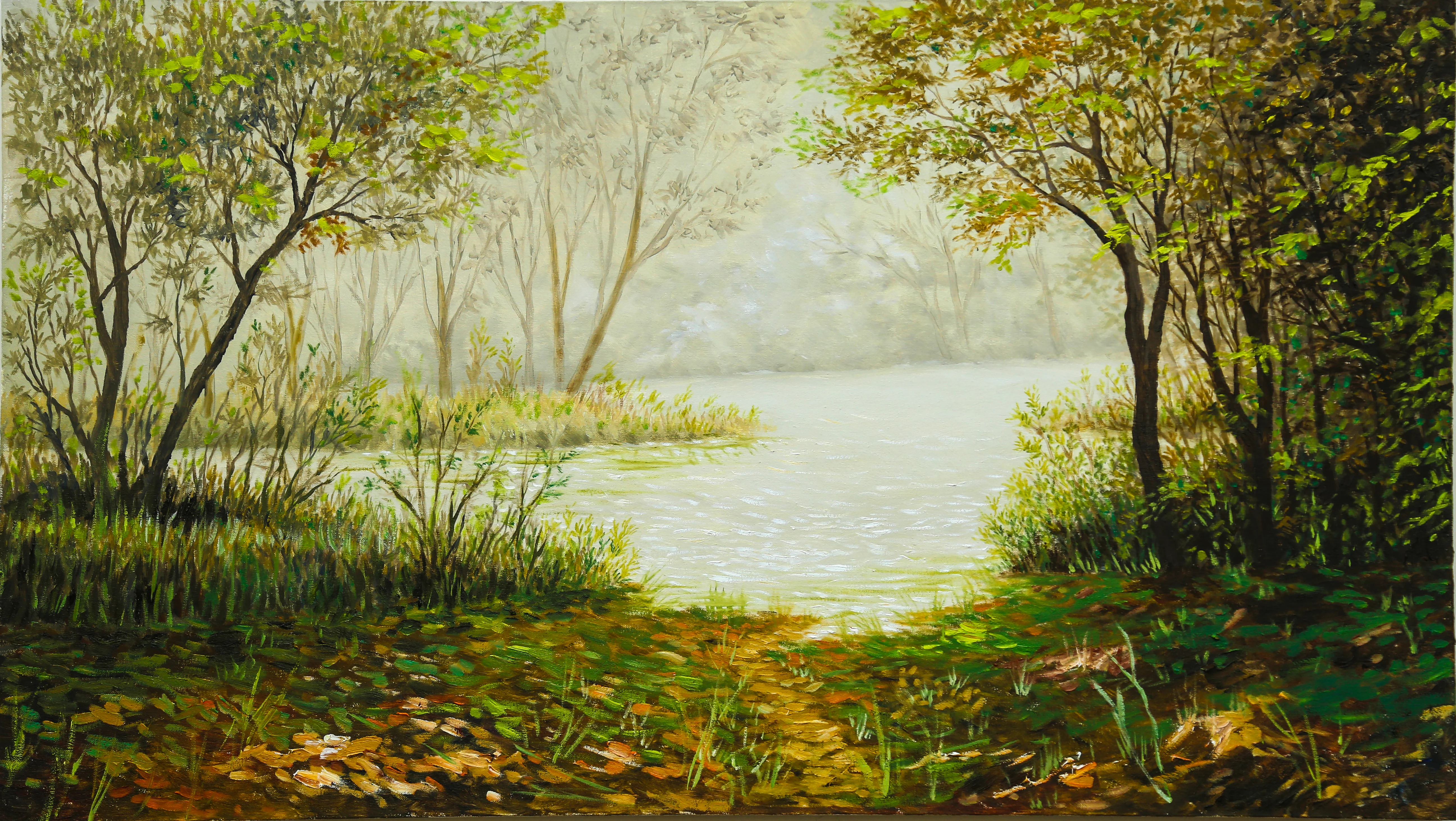 Landscape artwork by Asif Ghayaz