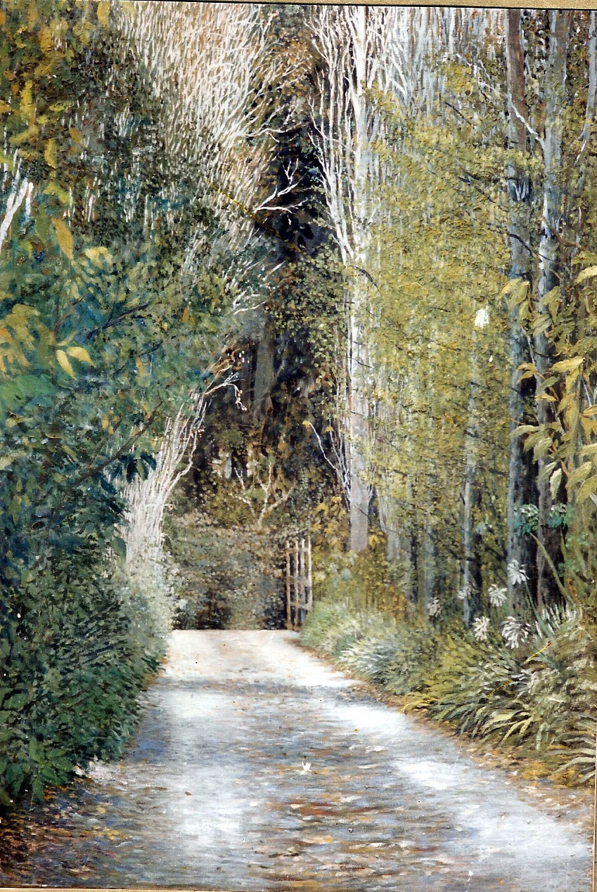 Landscape artwork by Asif Ghayaz