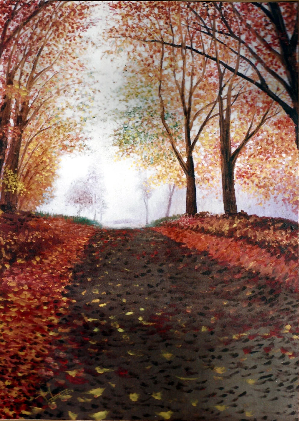 Landscape artwork by Asif Ghayaz