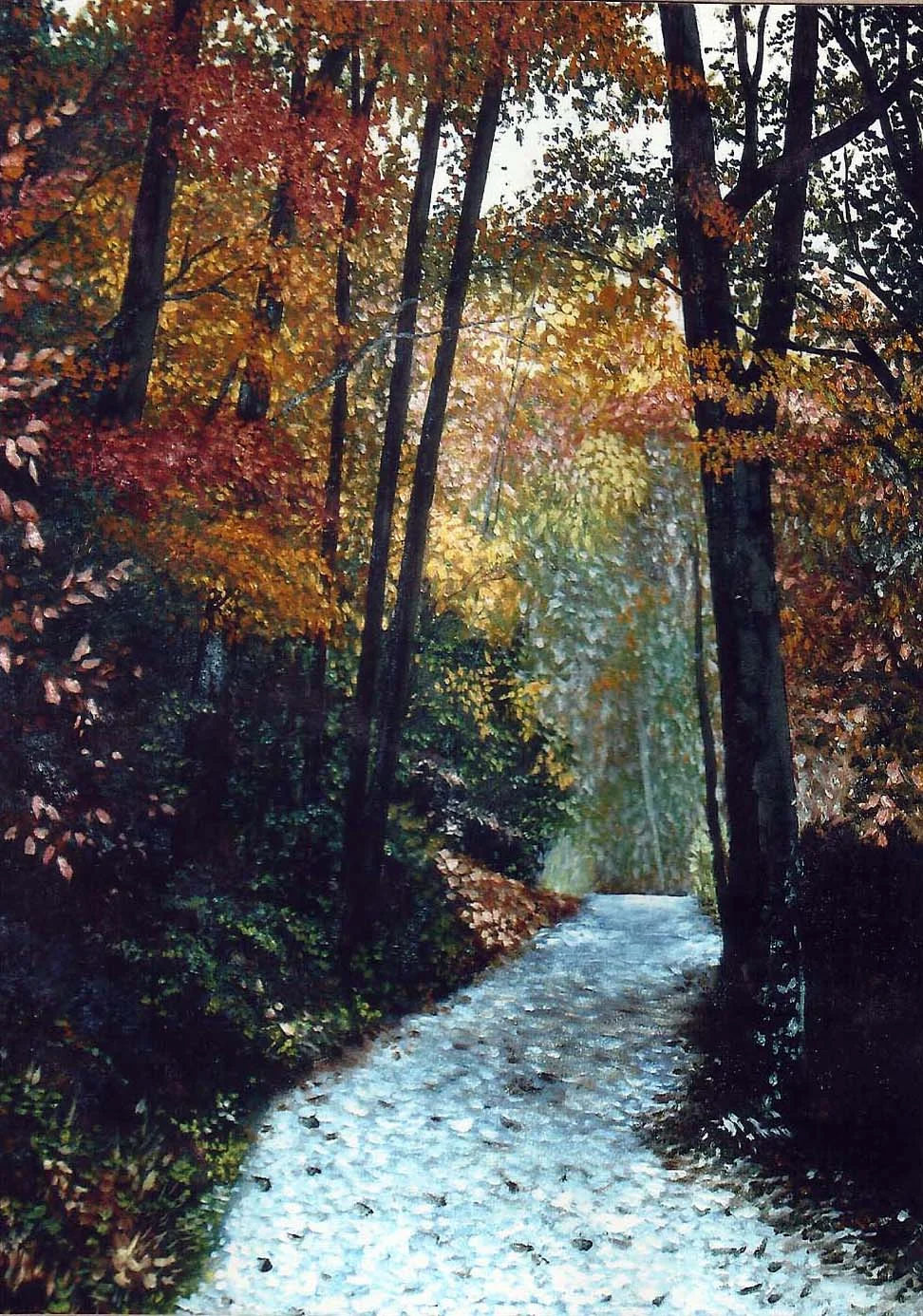 Landscape artwork by Asif Ghayaz